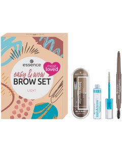 Комплект за вежди easy & Wow brow set light