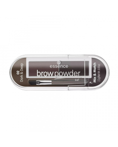 Комплект за вежди Brow Powder Dark